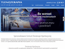 Tablet Screenshot of komora-hiperbaryczna.pl